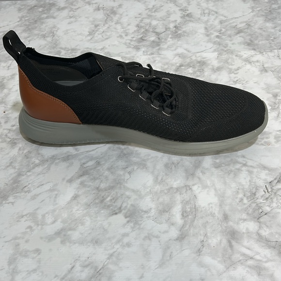 JONHSTON & MURPHY MENS ATHLETIC SHOES BLACK Sz 15 - Picture 9 of 9